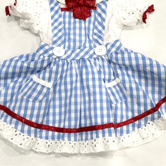 Spirit Halloween Infant Toddler Dorothy Wizard of Oz Halloween Cosplay Costume - Picture 2 of 7